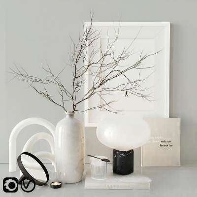 现代装饰品模型组合-04